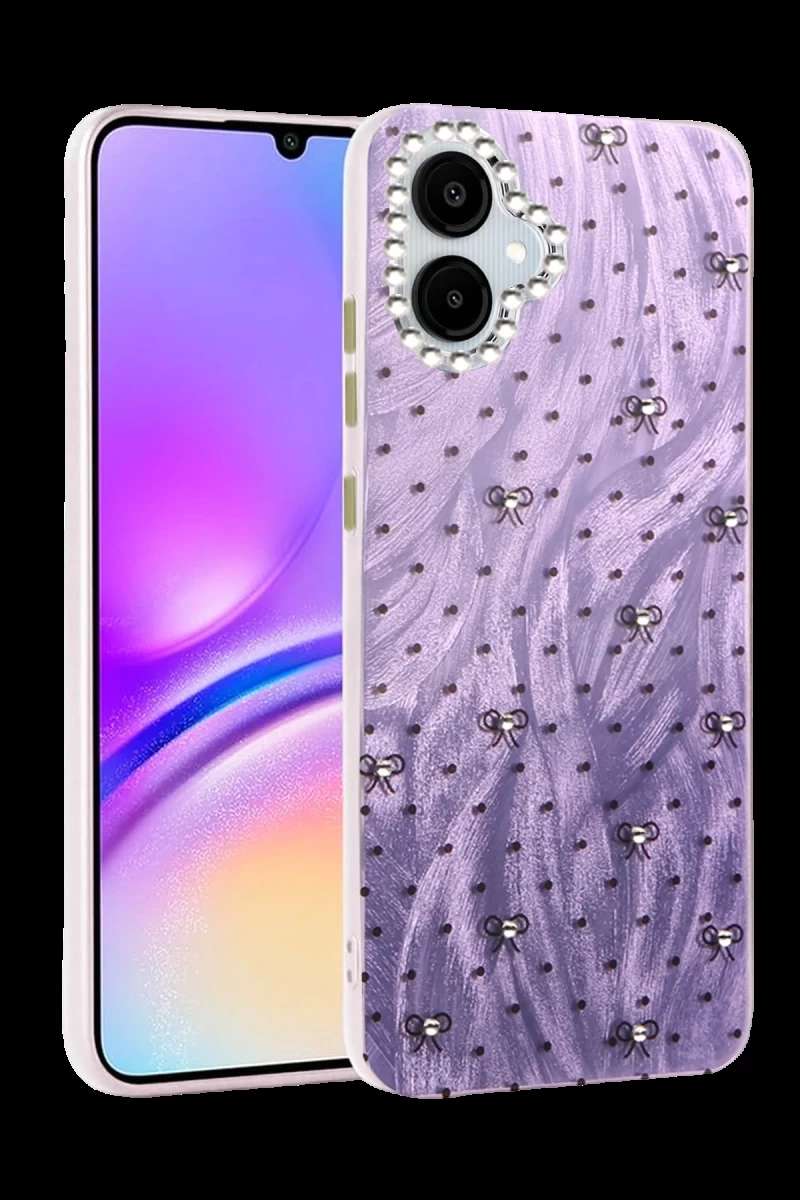 Galaxy A06 Kılıf Blade Aynalı Desenli Kapak - Desen 2