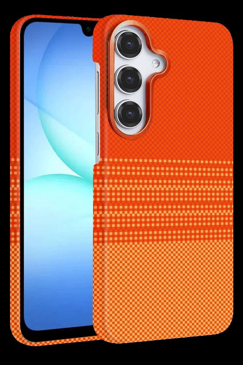 Galaxy A54 5G Vega Magsafe Kapak - Turuncu