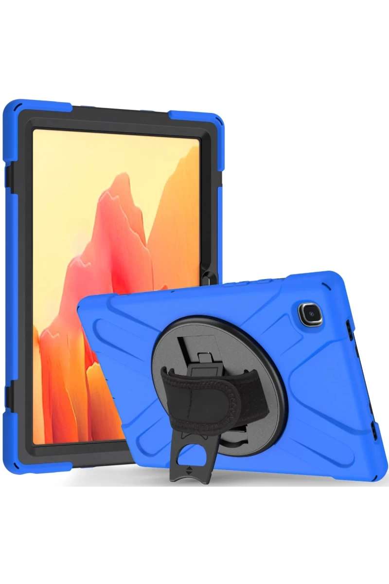 Galaxy T220 Tab A7 Lite 8.7 Kılıf Amazing Tablet Kapak - Mavi