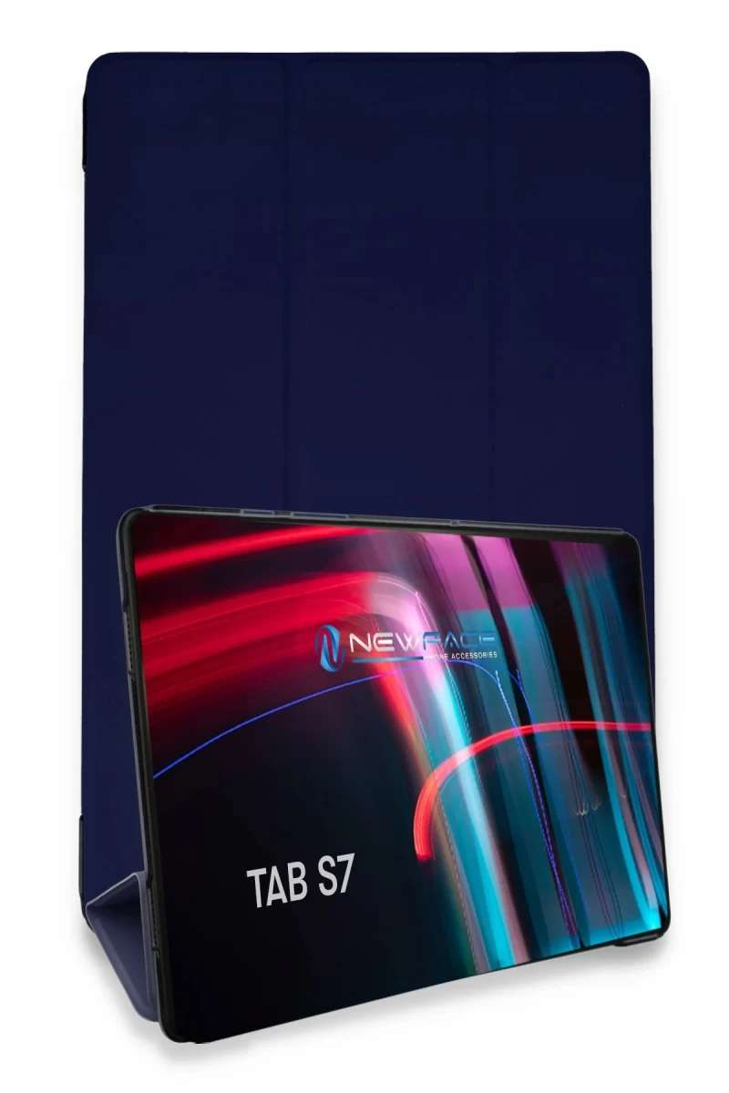 Galaxy T870 Tab S7 11 Kılıf Tablet Smart Kılıf - Lacivert