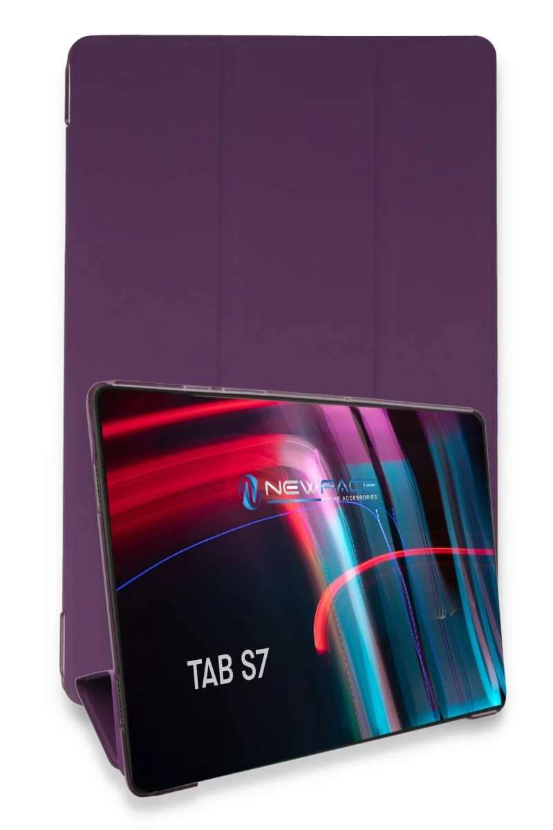 Galaxy T870 Tab S7 11 Kılıf Tablet Smart Kılıf - Mor