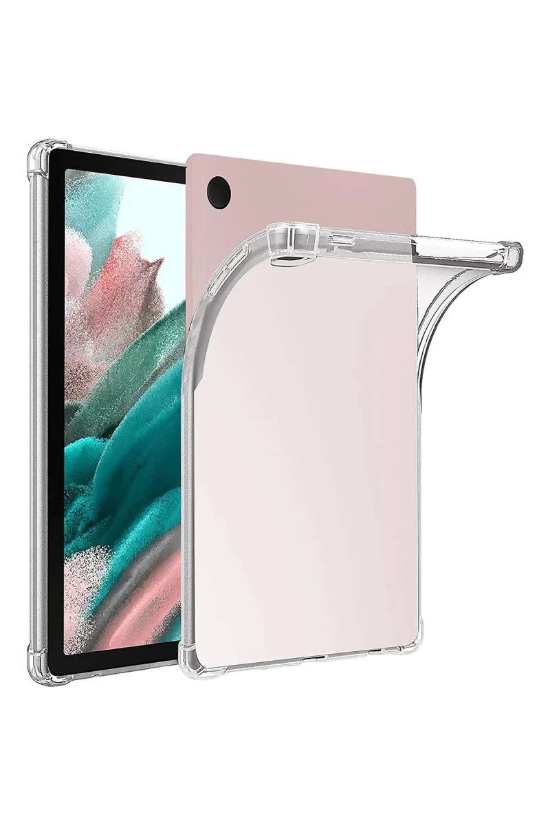 Galaxy Tab A9 Plus Kılıf Anti Shock Tablet Silikon - Şeffaf