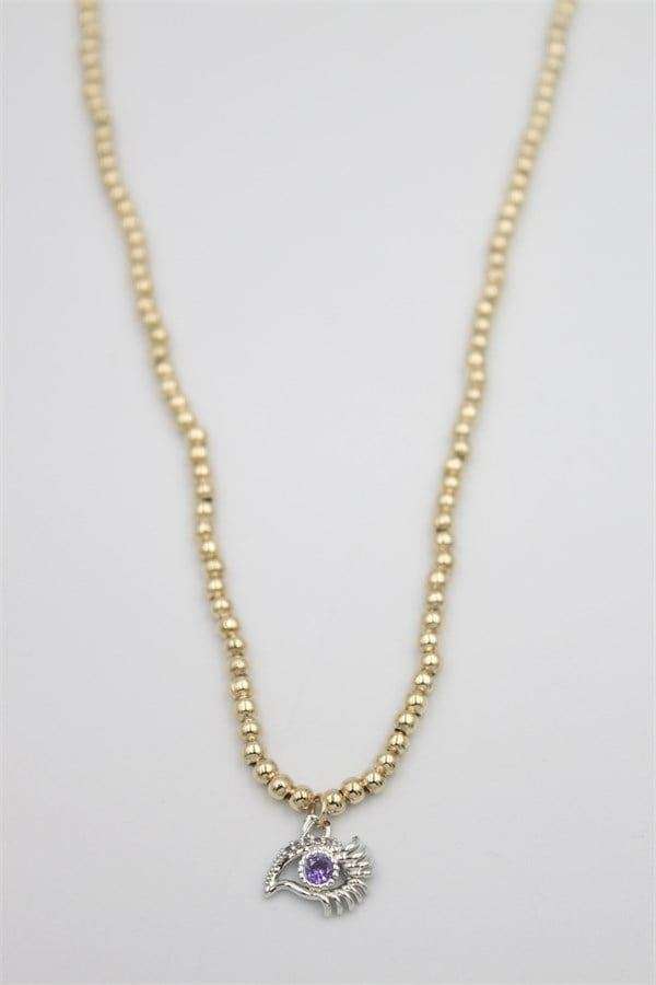 Göz Kolye - Altın