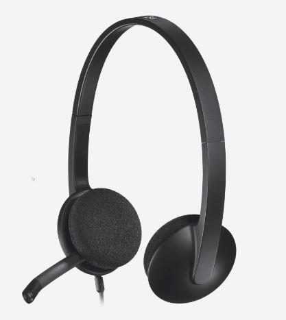 H340 USB SİYAH KULAKLIK 981-000475