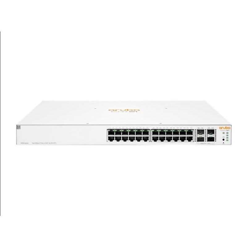 HPE ARUBA ION 1930 JL683B 24 PORT GIGABIT+4X10GB SFP+ UPLINK YÖNETİLEBİLİR 195W POE RACKMOUNT SWITCH