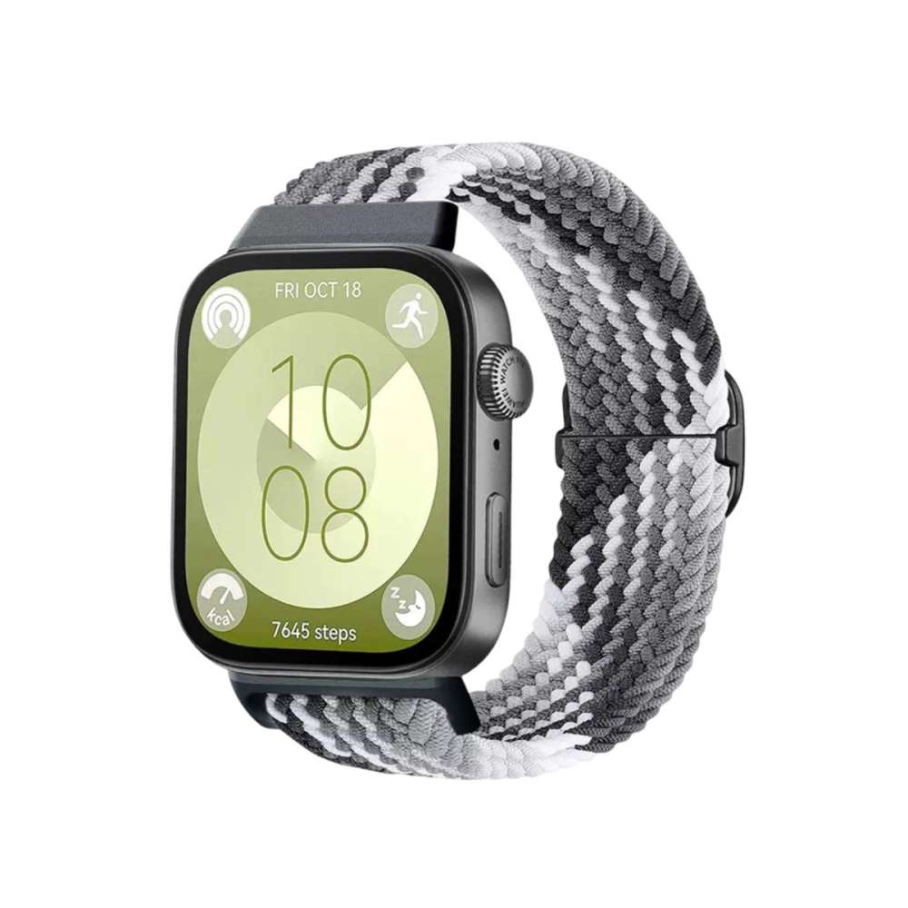 Huawei Fit 4  Kordon - Gri-siyah
