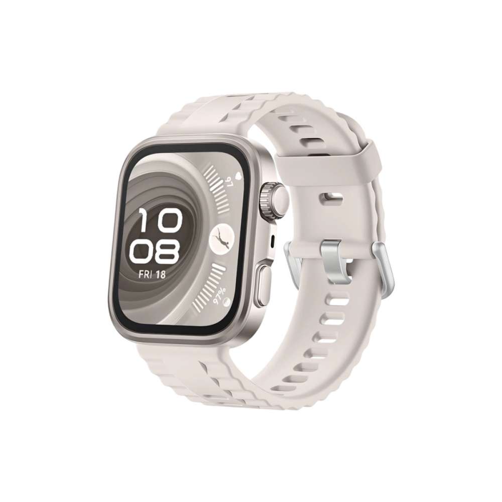 Huawei Fit 4 Nova Silikon Kordon - Bej