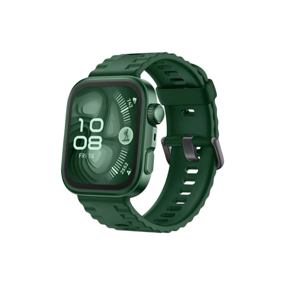 Huawei Fit 4 Nova Silikon Kordon - Koyu Yeşil