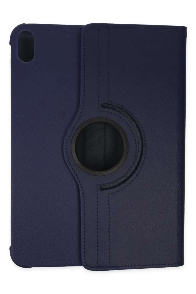 iPad 2025 10.9 10.Nesil (A16) Kılıf 360 Tablet Deri Kılıf - Lacivert