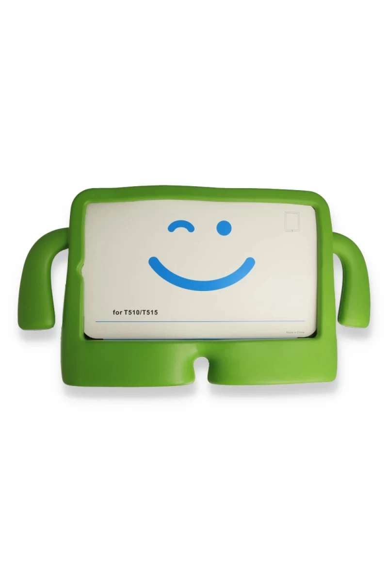 iPad 2025 10.9 10.Nesil (A16) Kılıf Karakter Tablet Silikon - Yeşil