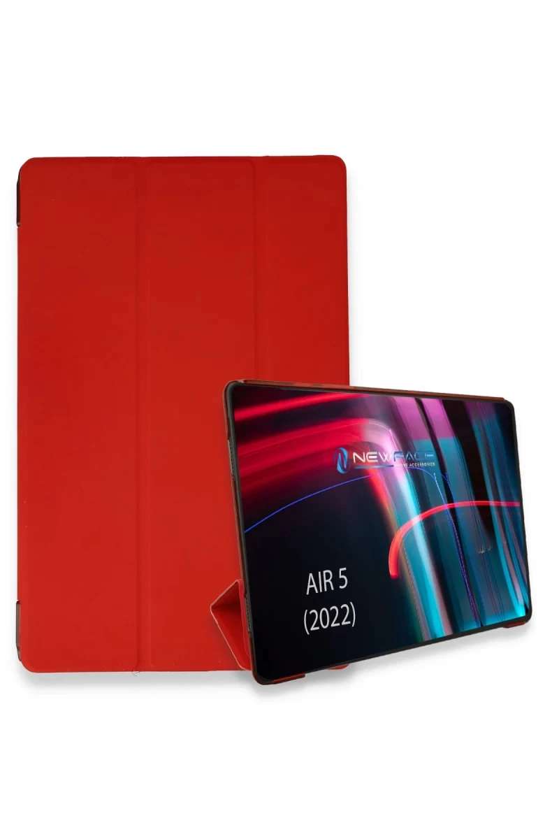iPad Air 5 (2022) Kılıf Tablet Smart Kılıf - Kırmızı