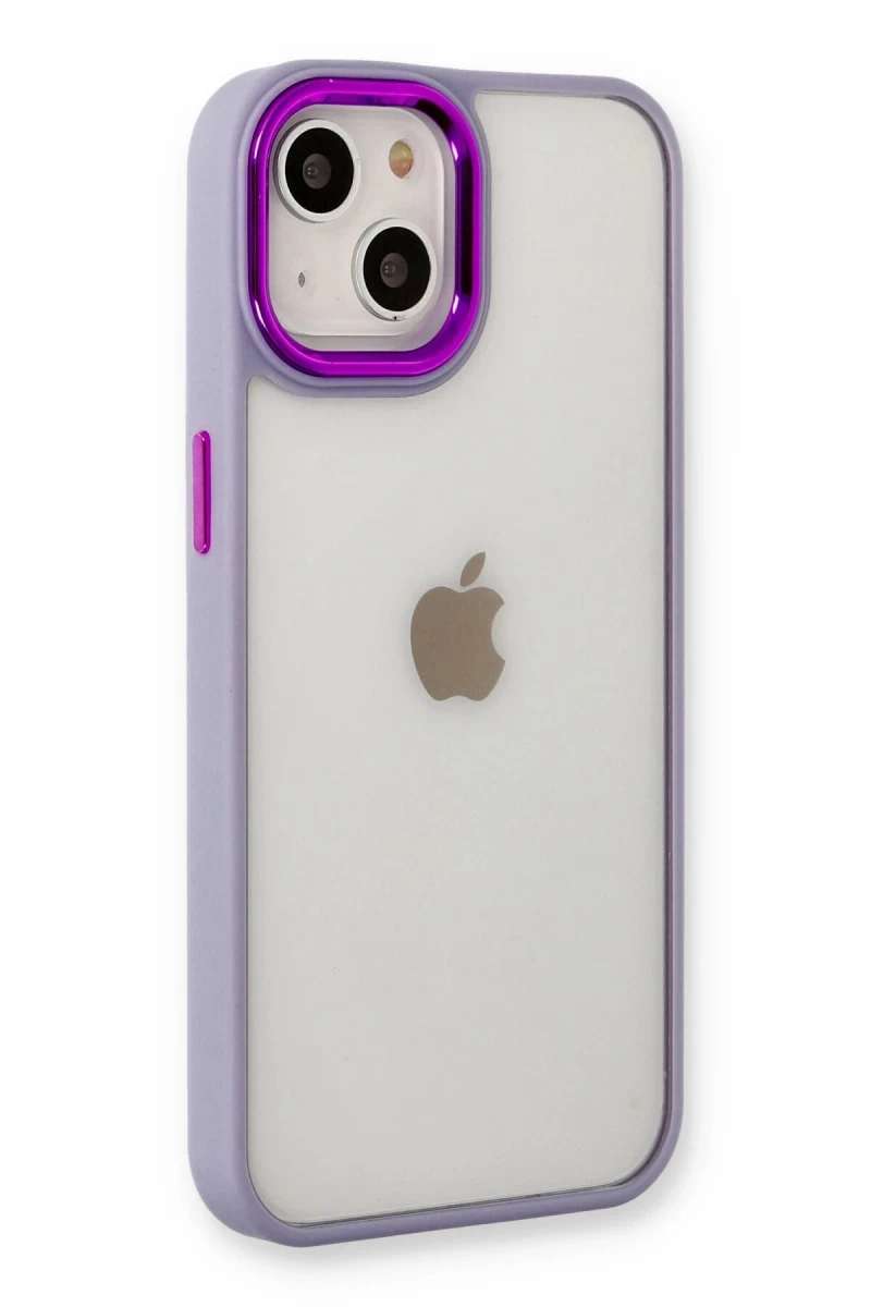 iPhone 14 Plus Kılıf Dora Kapak - Lila