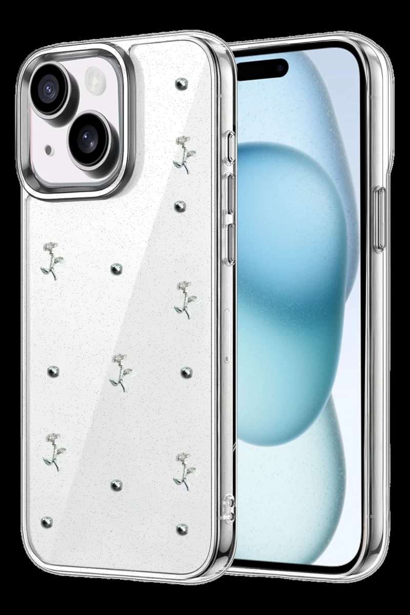 iPhone 15 Fiyonk Desenli Kapak - Desen 4