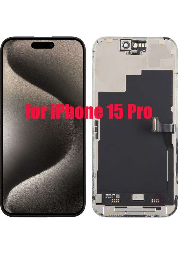 iPhone 15 Pro Uyumlu Ekran (ZY İNCELL HD+ 720P 120