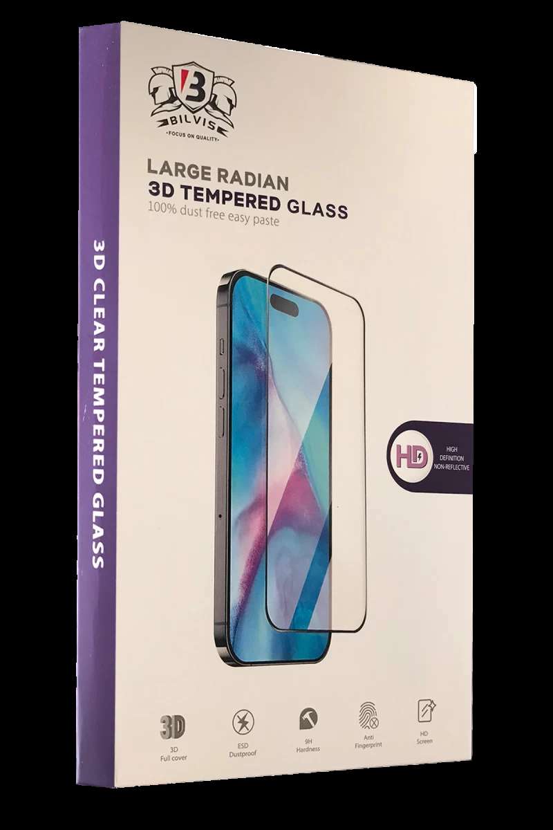 iPhone 16 Pro Max Bilvis 3D Cam Ekran Koruyucu