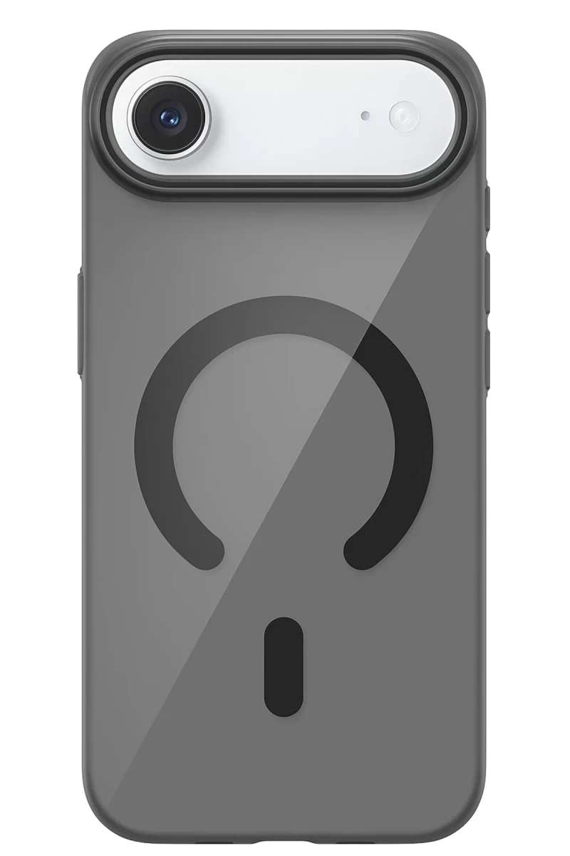 iPhone 17 Air PC Blank Magsafe Kapak - Siyah