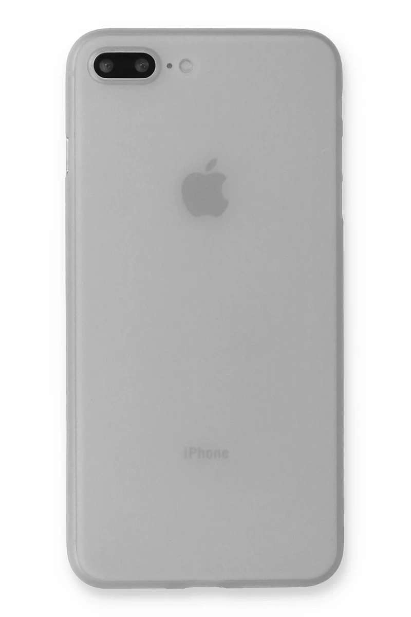 iPhone 7 Plus Kılıf PP Ultra İnce Kapak - Beyaz