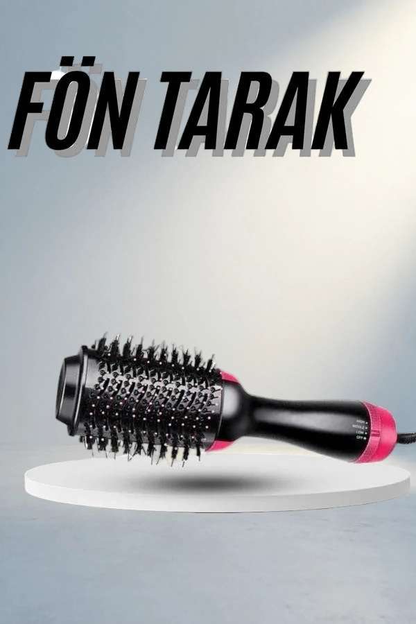İyonik Fön Tarak 1200 W Saç Düzleştirici Fırça