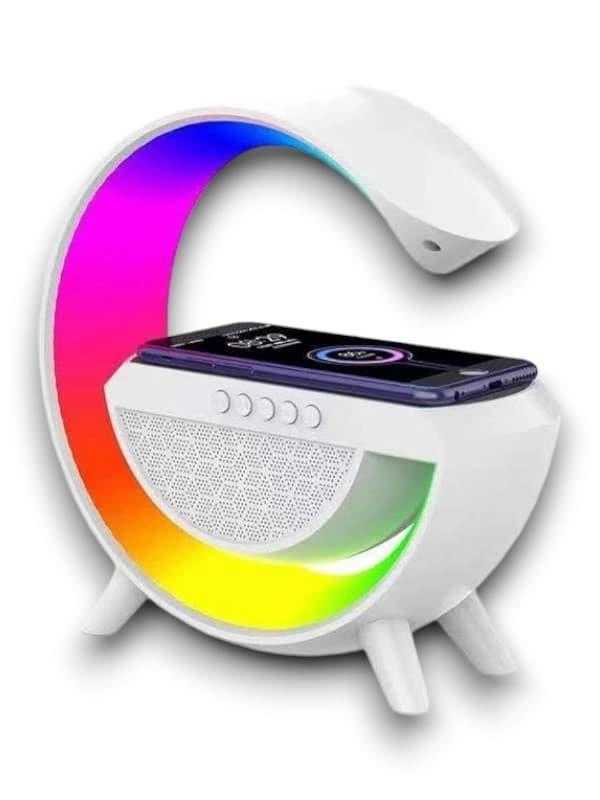 Kablosuz Bluetooth Hoparlör ve Gece Lambası 2'si 1 Arada