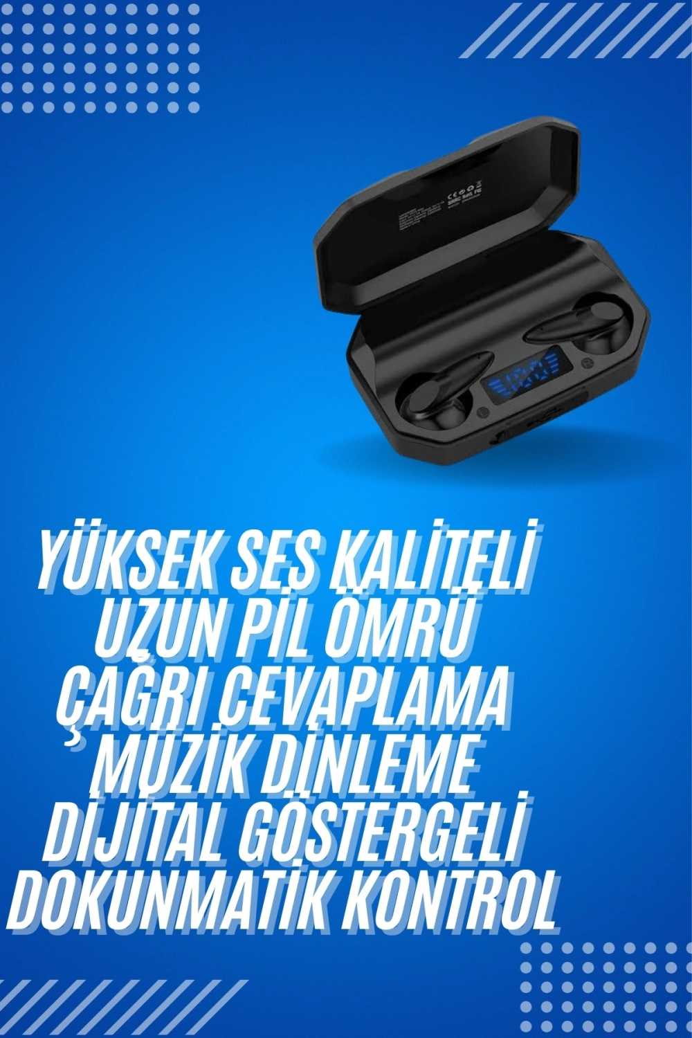 Kablosuz RGB Işıklı Profesyonel Kulaklık 15 Metre Uyumlu
