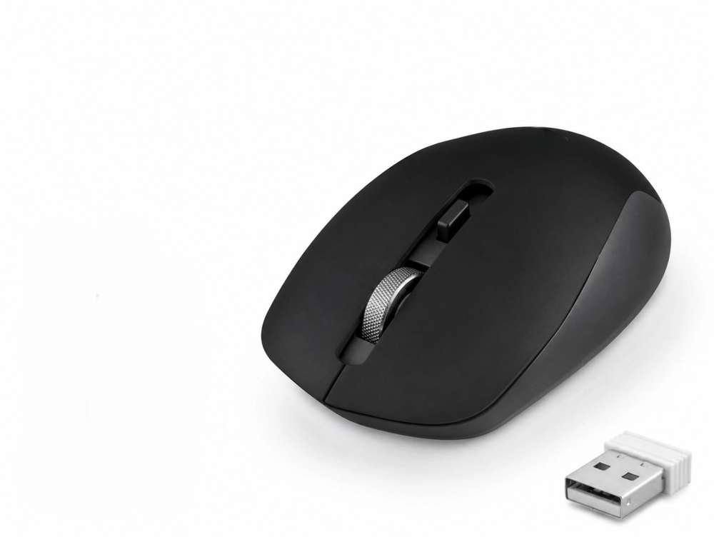 Kablosuz Sessiz Mouse 2.4 Ghz 1600 Dpı Siyah