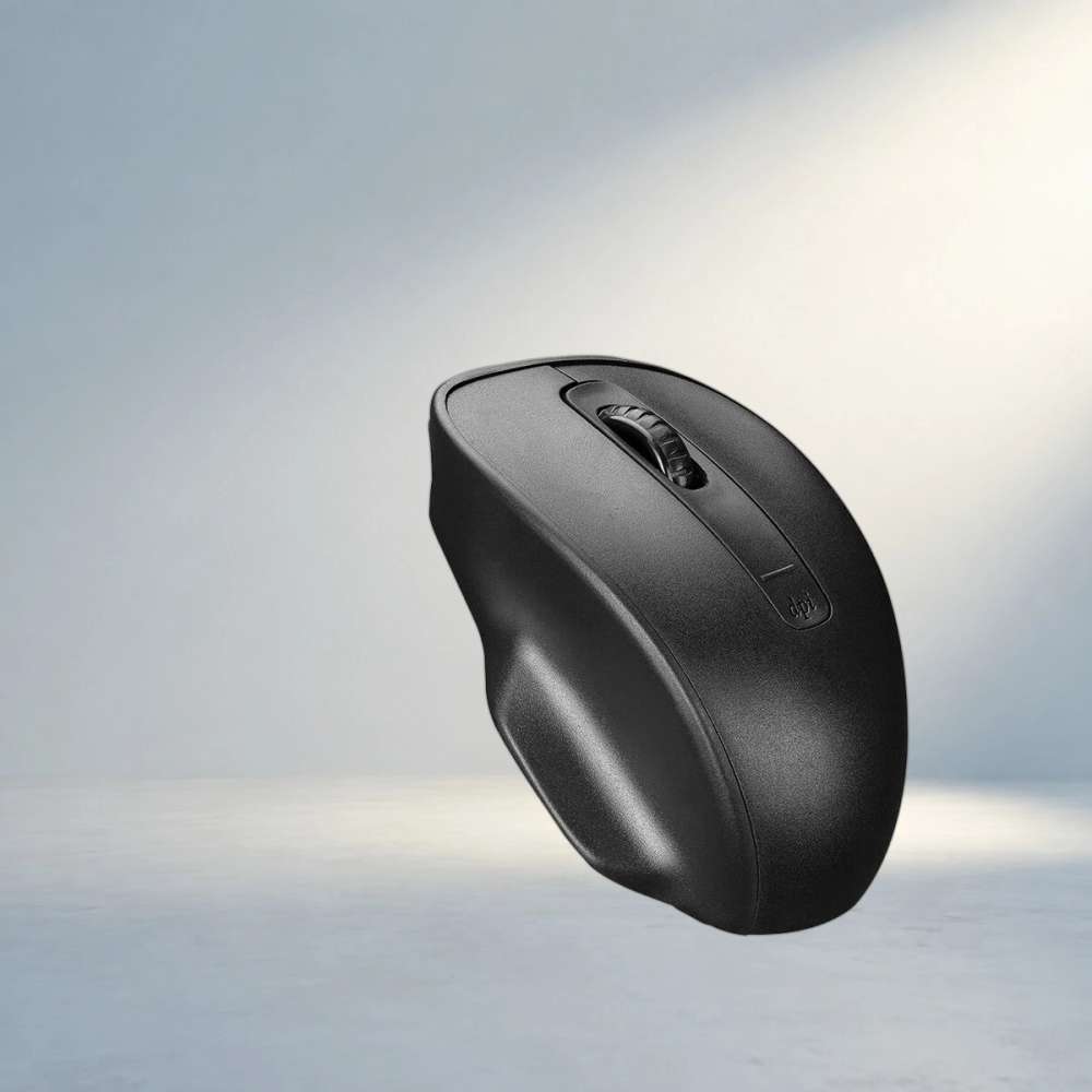 Kablosuz USB Optik Mouse Ergonomik Tasarım ile Ofis ve Ev Kullanımı İçin