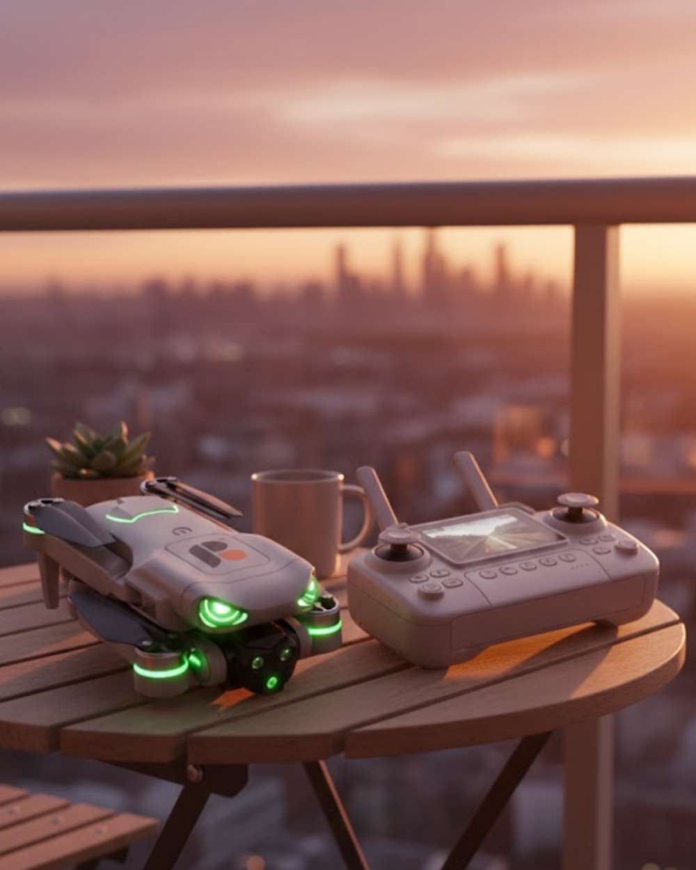 Katlanabilir Drone HD Çekim Uzun Süreli Uçuş Deneyimi