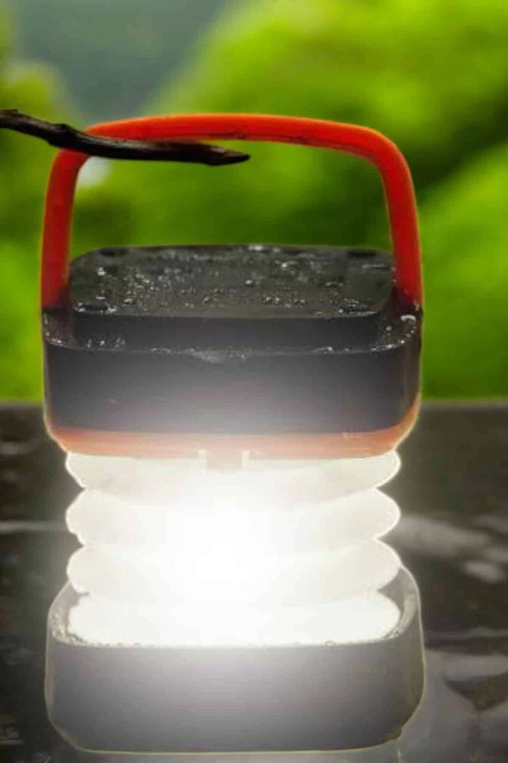 Katlanabilir LED Lamba 1200 mAh Hafif Taşınabilir Kamp Feneri