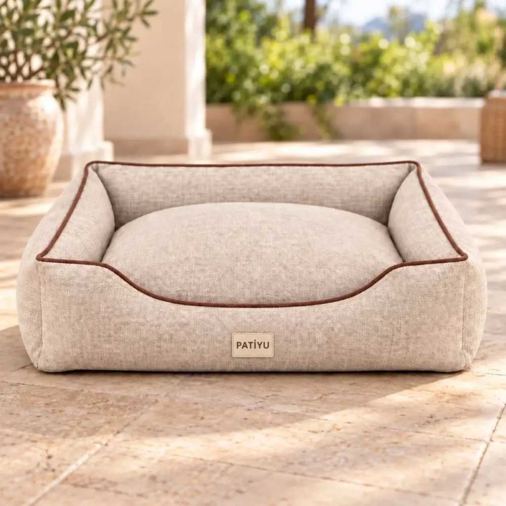 Kedi Köpek Yatağı Vera Premium Yatak - Kahve / XLarge