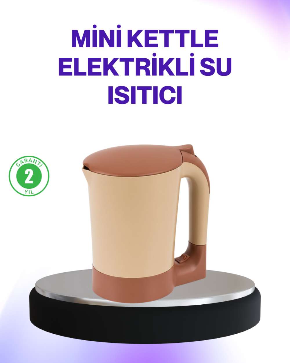 Kettle Özellikli Türk Kahvesi Makinesi Taşınabilir Mini Tasarım