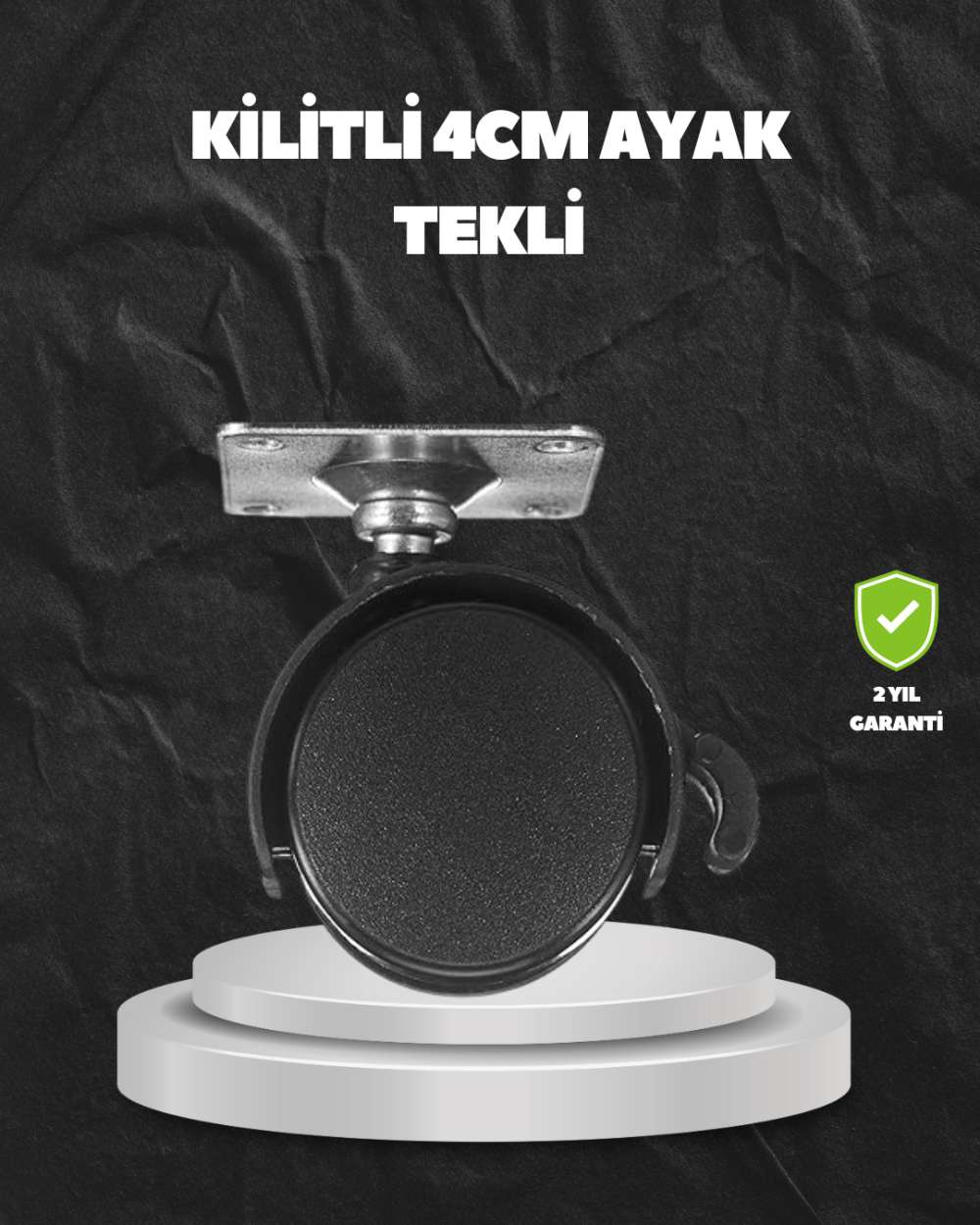 Kilitli 4 cm Evrensel Tekerlek Ayak Tek Adet