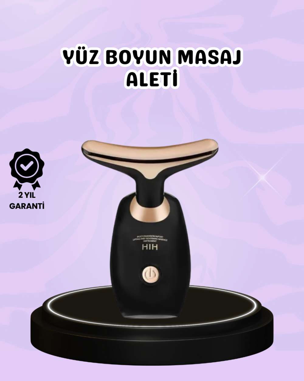 Kolajen Destekli Yüz Lifting Cihazı – Sessiz Titreşim Teknolojisi