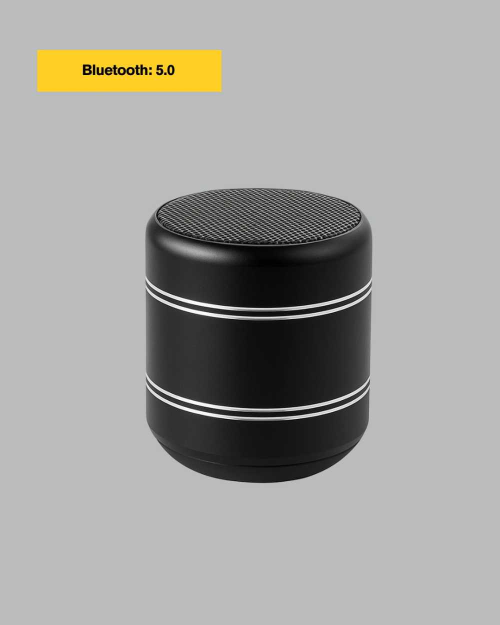 Kompakt Alüminyum Bluetooth Hoparlör 4W Yüksek Bas Performansı