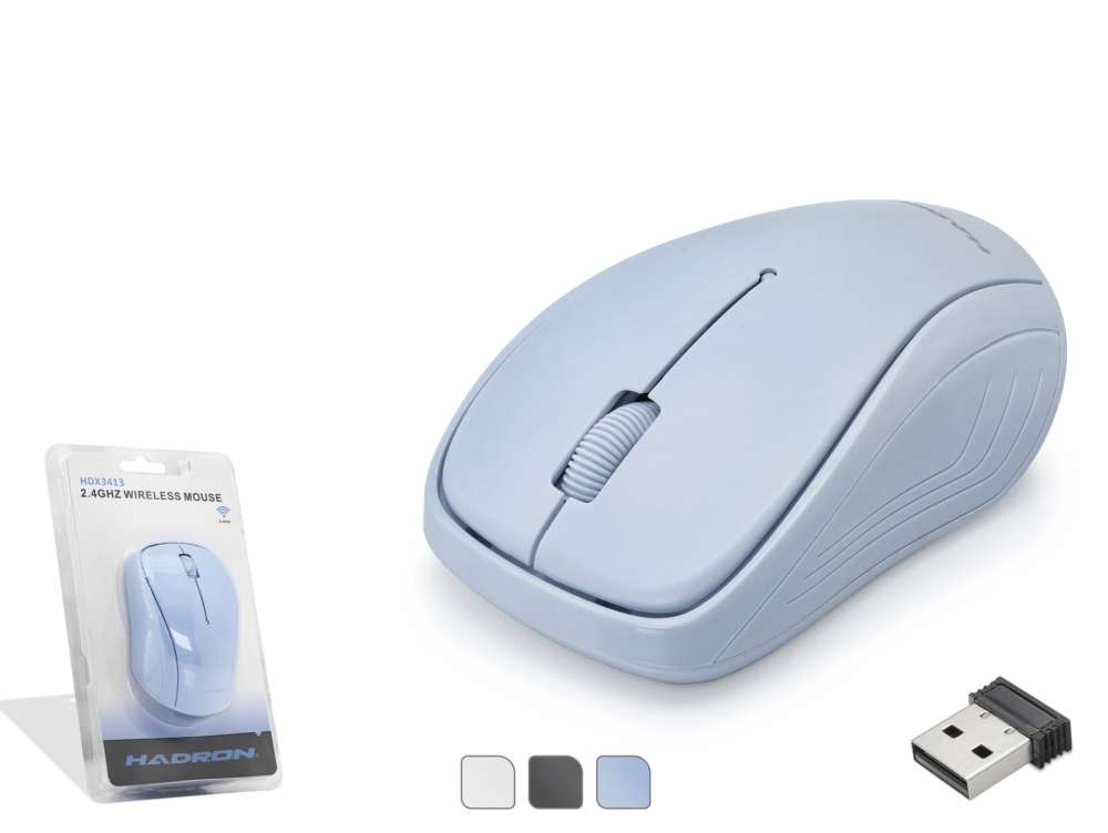 Kompakt Kablosuz Mouse 1200 Dpi USB Alıcı ile Ofis ve Ev Kullanımı