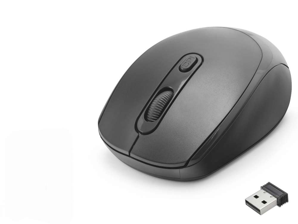 Kompakt Kablosuz Mouse 1600 Dpi USB Nano Alıcı ile