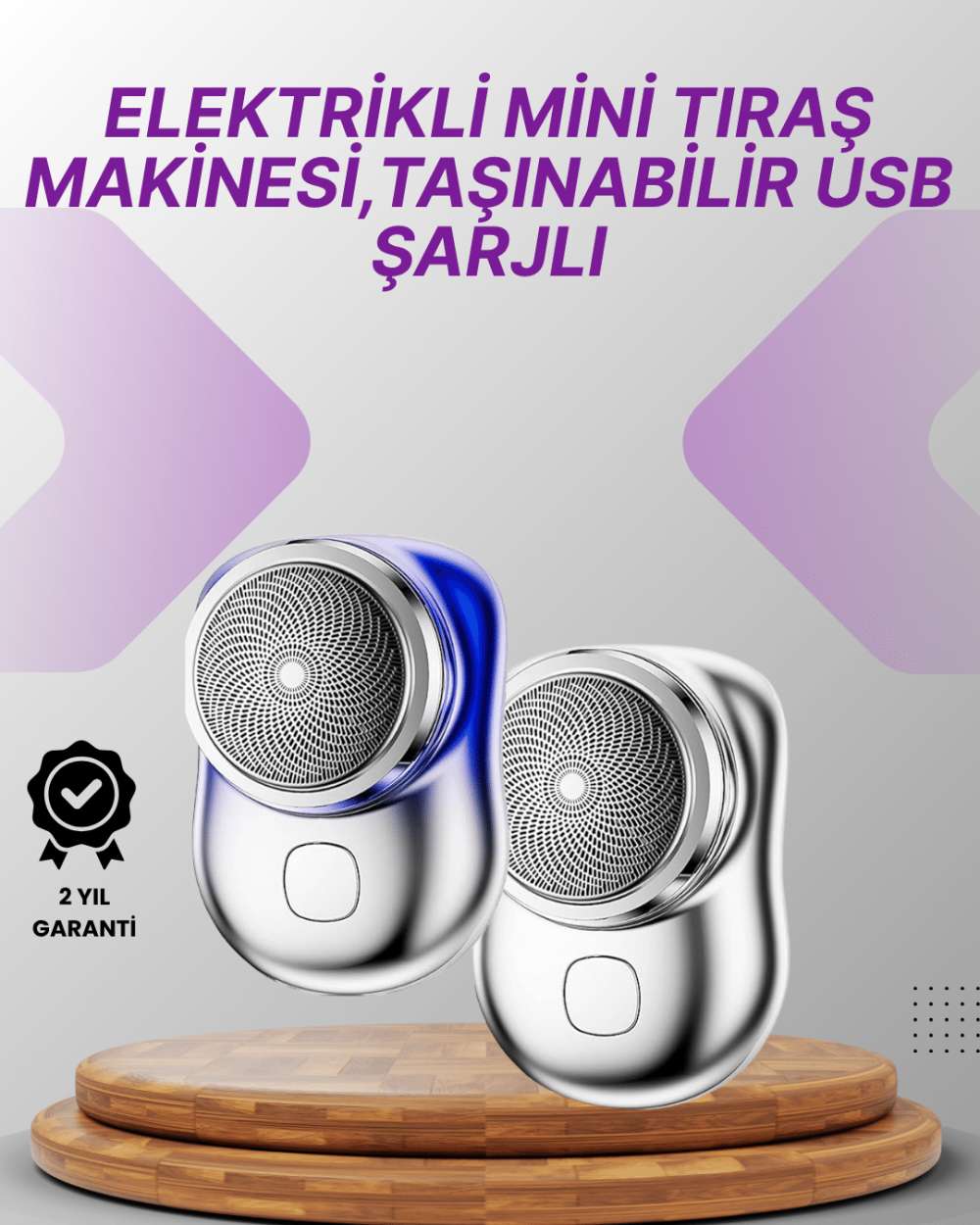 Komple Vücut İçin Taşınabilir Elektrikli Tıraş Cihazı