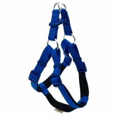 Konfor Ronin Dokuma Köpek Göğüs Tasması Royalblue 2x45-55 Cm