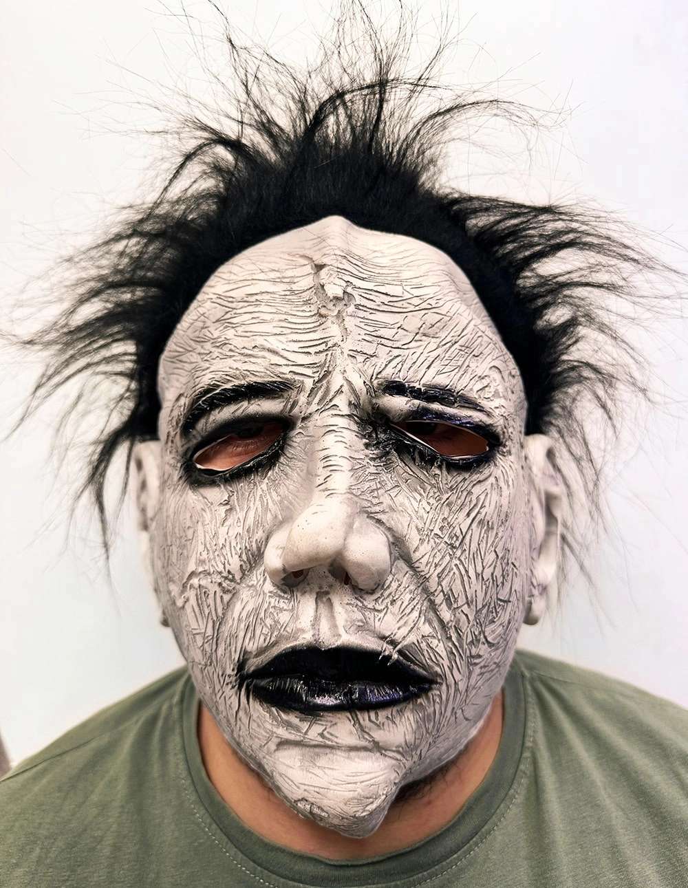Korkutucu Michael Myers Lateks Yüze Tam Yapışan Maske