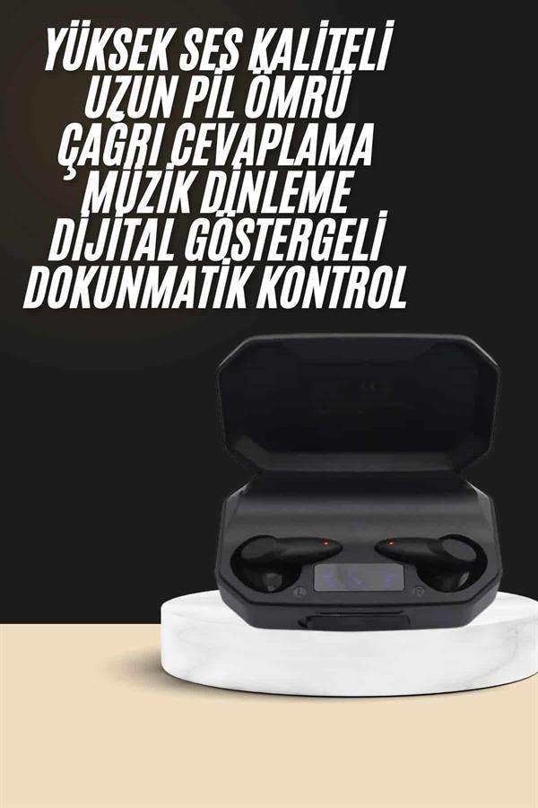 Kulak İçi Bluetooth Kulaklık Rgb Işıklı Çift Mikrofonlu iOS/Android Uyumlu BT 5.2 Yeni Nesil