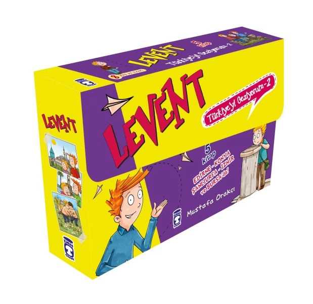 Levent Türkiye'yi Geziyorum - 2 (5 Kitap)
