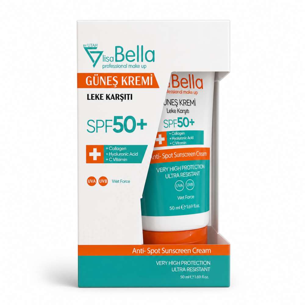 Lisa Bella Leke Karşıtı Güneş Kremi SPF 50+ 50 ml
