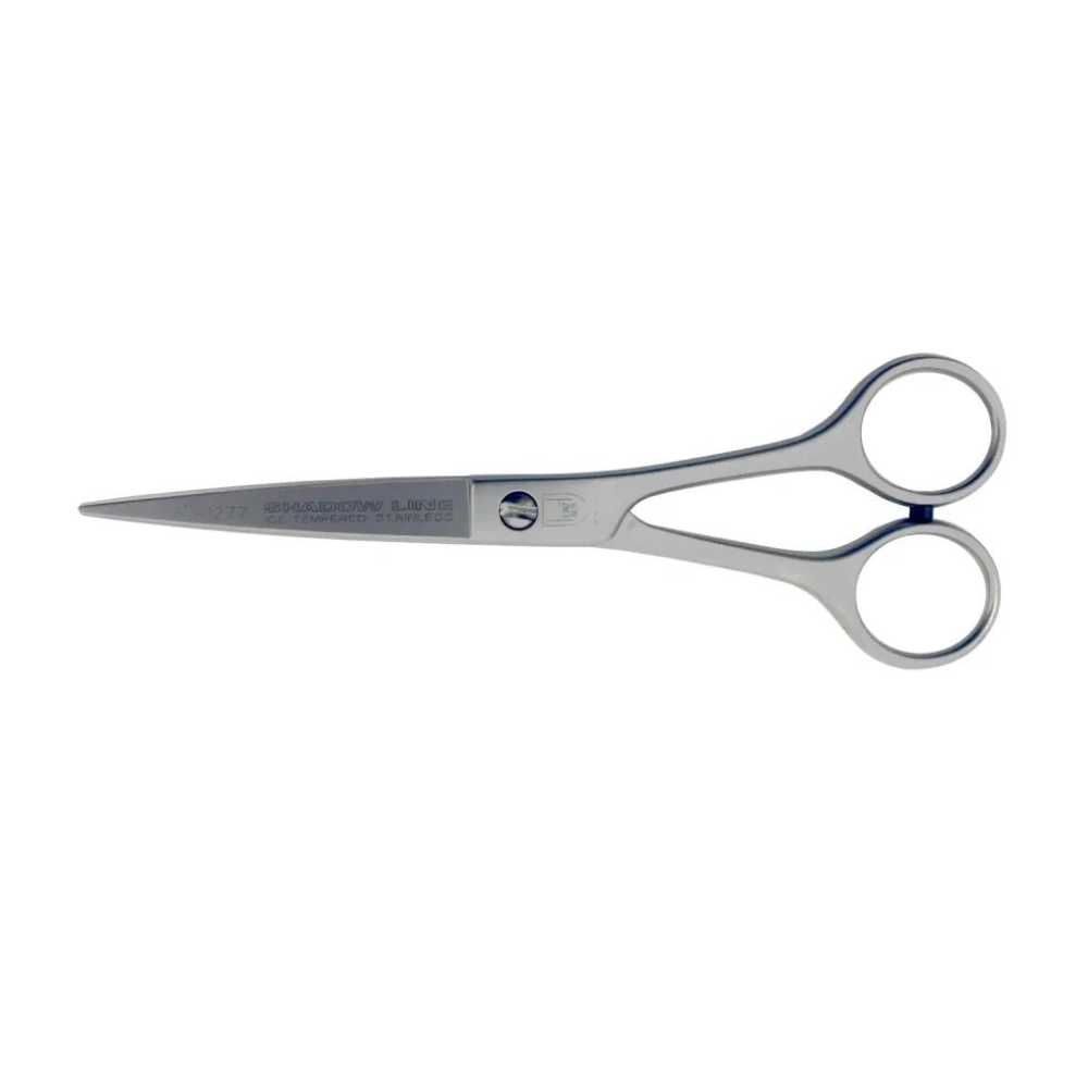 M-536 Metal Saplı Düz Saç Makası No: 7 İnç / 17,78 Cm - Paslanmaz Çelik