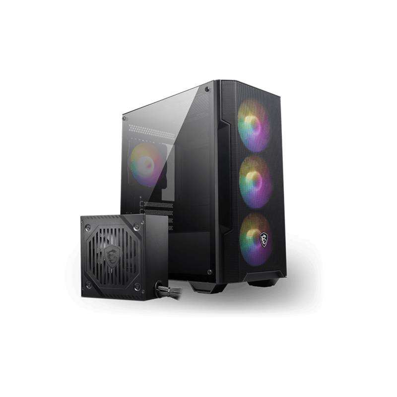 MAG FORGE M100A D60 600W 80+ AKRİLİK YAN PANEL 3X120MM 1X120MM ARGB BRONZE MATX GAMING KASA