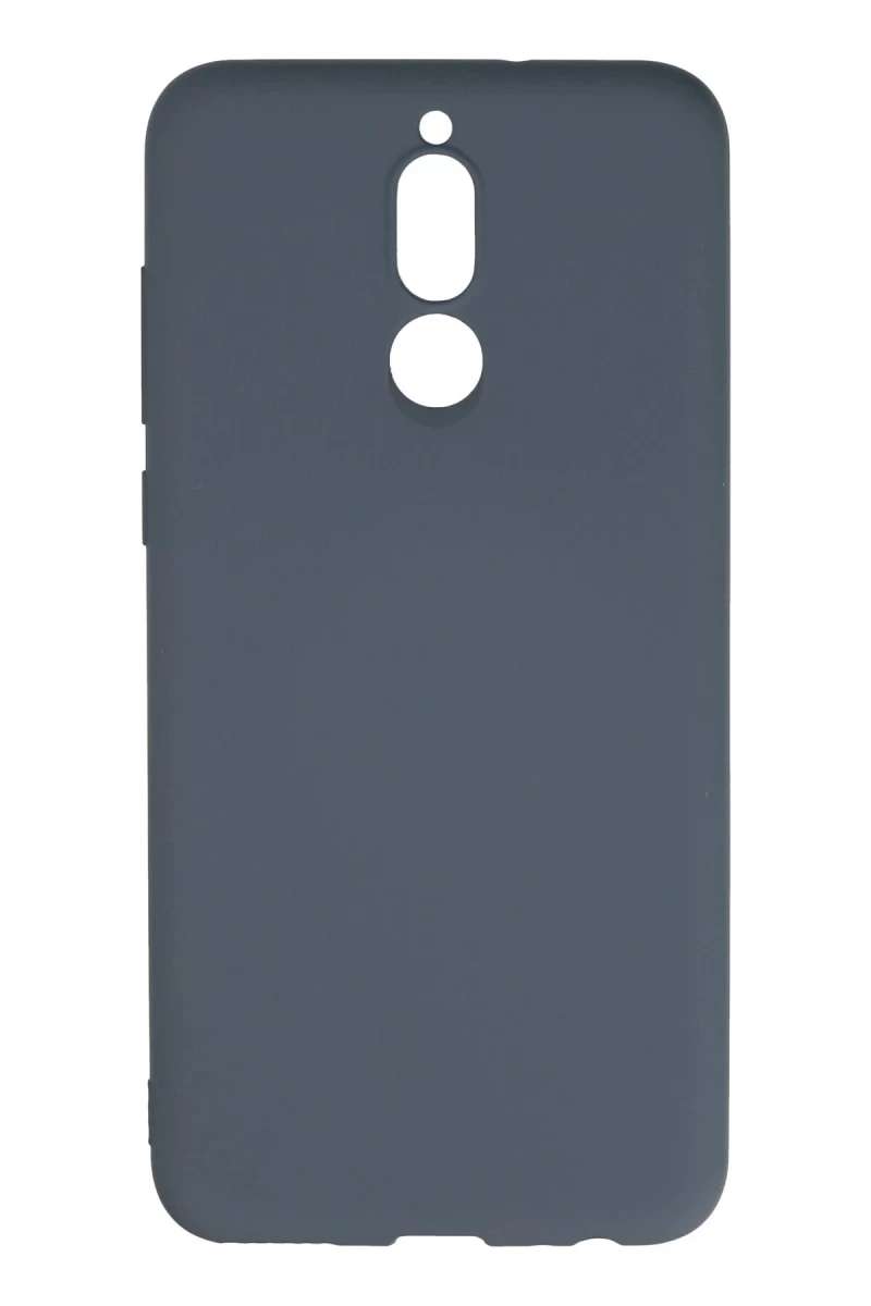 Mate 10 Lite Kılıf Nano içi Kadife Silikon - Gri