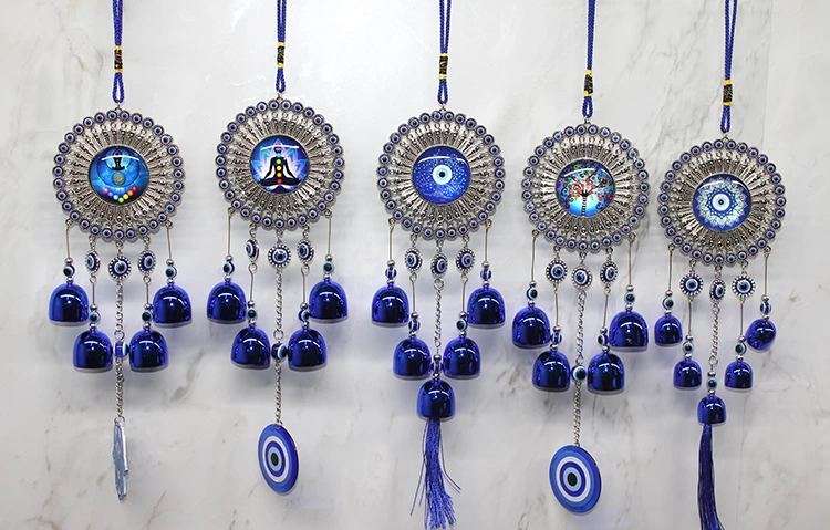 Metal Nazar Boncuğu Çan Alk3491