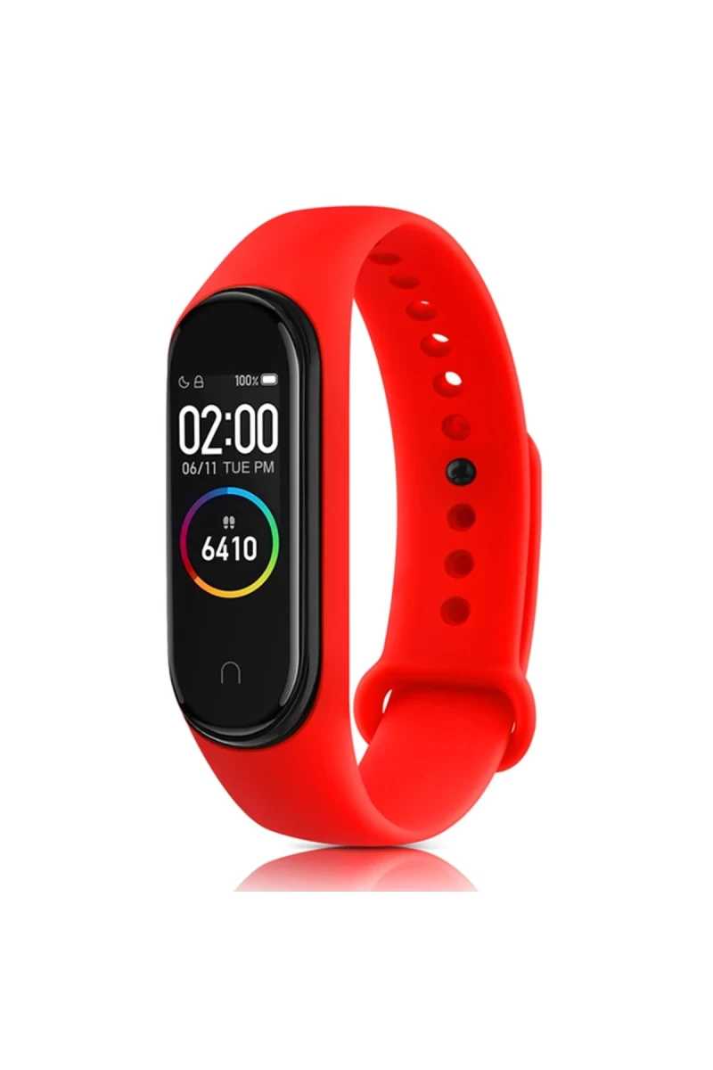 Mi Band 4 Klasik Kordon - Kırmızı