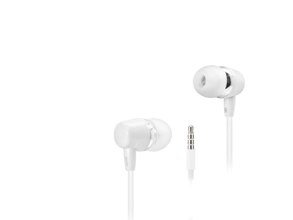 Mikrofonlu Kulak İçi Kulaklık 3.5 Mm Uyumlu Beyaz