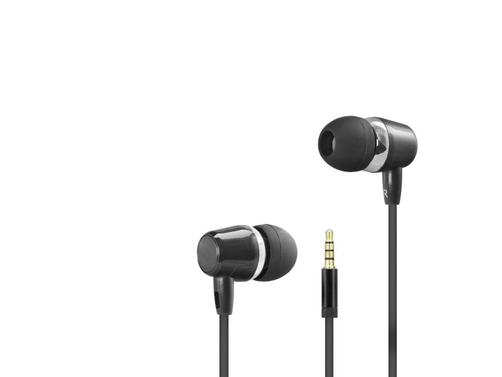 Mikrofonlu Kulak İçi Kulaklık 3.5 Mm Uyumlu Siyah