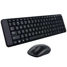 MK220 Q TR KABLOSUZ KLAVYE MOUSE SET SİYAH 920-003163