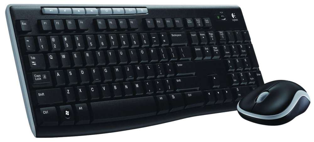 MK270 Q TR KABLOSUZ KLAVYE MOUSE SET SİYAH 920-004525